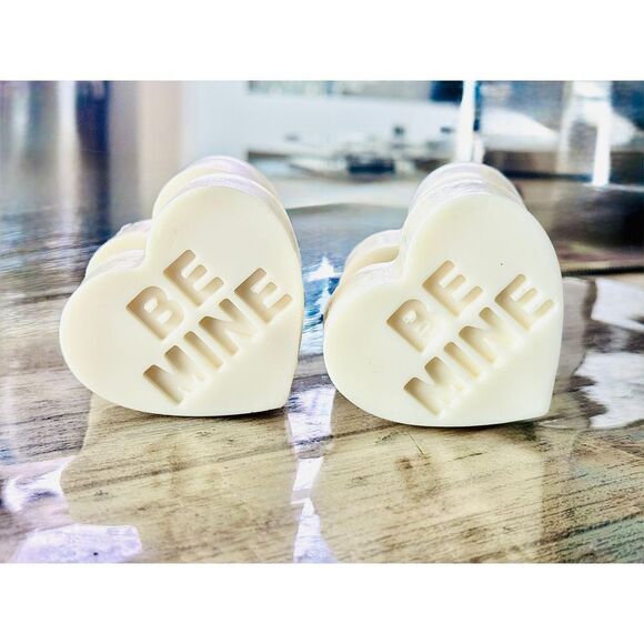Organic triple  butter‎ Heart Soaps Set Valentine's Day Romance Gift Set - Picture 4 of 7
